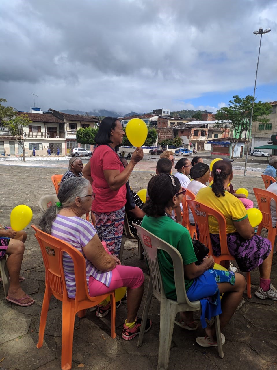 Camacã: PSF Luís Castro II realiza momento com idosos sobre Setembro Amarelo

